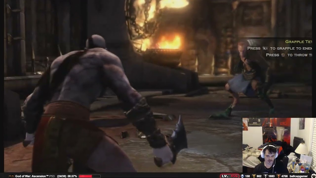 god of war month starting with ascension part 4 starting hard mode