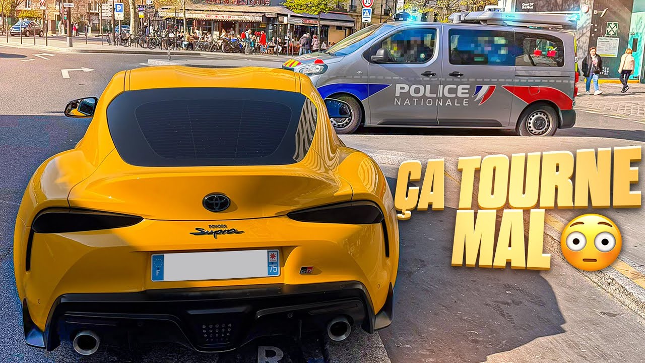 LA POLICE M&rsquo;ARR&Ecirc;TE EN SUPRA&hellip; 👮&zwj;♀️😳(&ccedil;a d&eacute;g&eacute;n&egrave;re&hellip;)