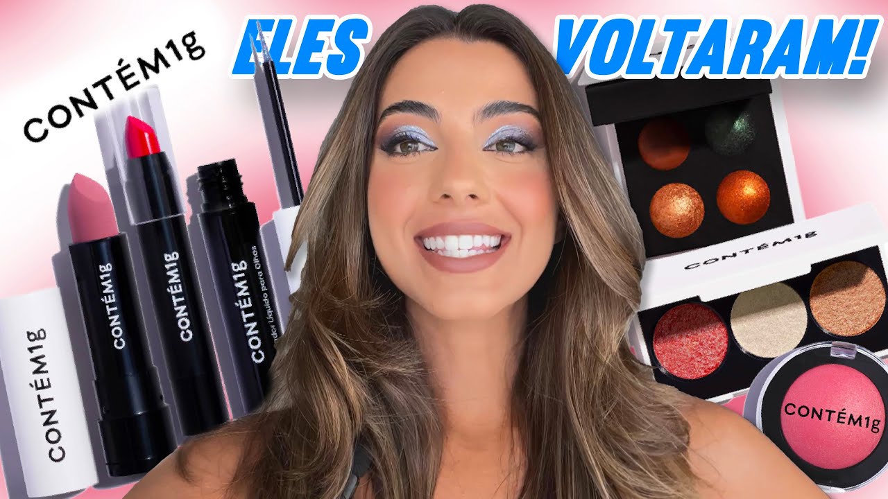 VOLTAMOS COM TESTANDO MAKE! E a CONTÉM 1g VOLTOU TAMBÉM! 😍