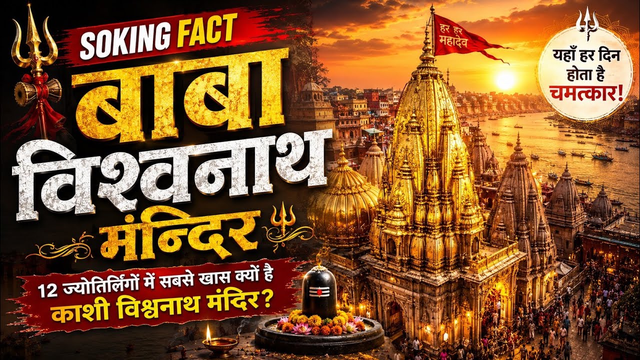 बाबा विस्वनाथ ज्योतिर्लिंग वाराणसी उत्तरप्रदेश // शोकिंग फेक्ट 