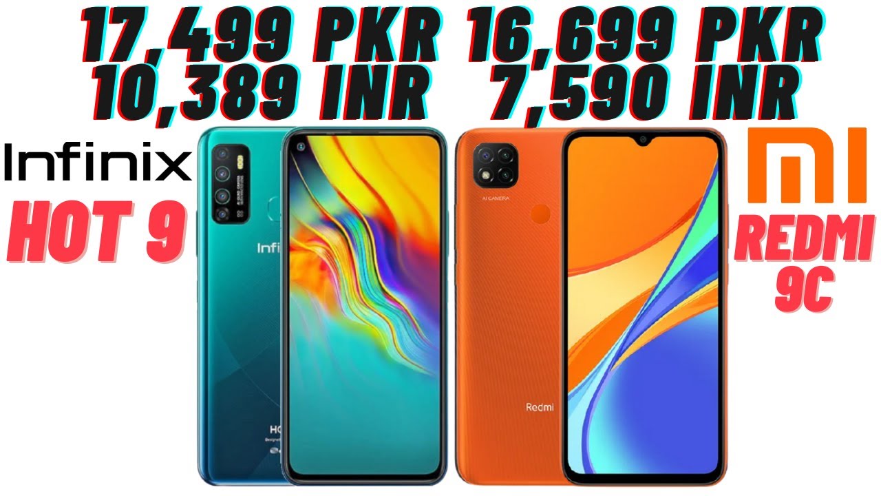 Infinix Hot 9 VS Xiaomi Redmi 9C