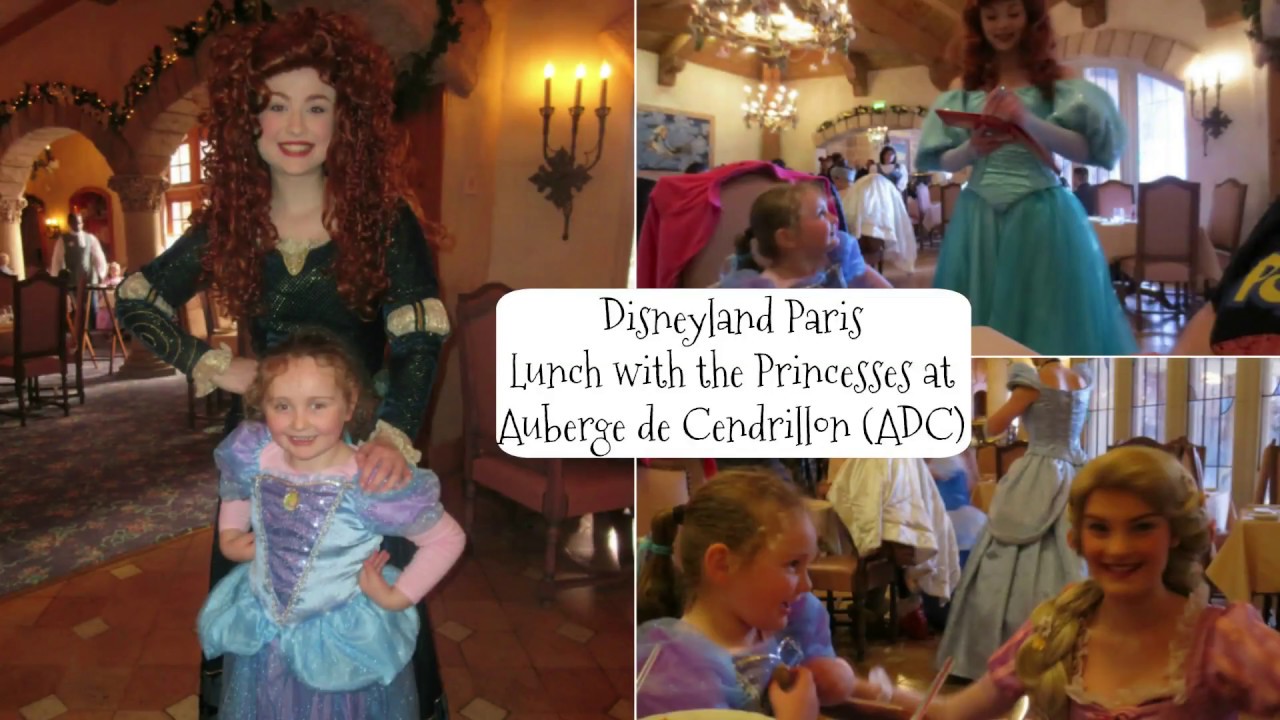 Meeting the Princesses at Auberge de Cendrillon (ADC), Disneyland Paris