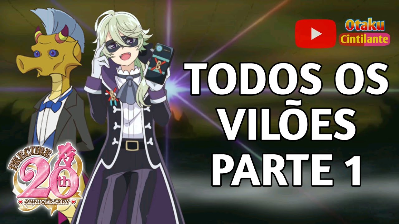 TODOS OS VILÕES DE PRECURE - PARTE 1