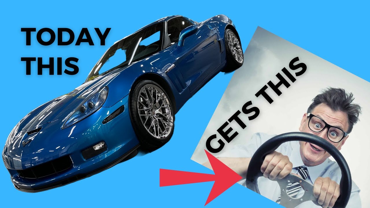 AMAZING UPGRADE TO A C6 CORVETTE FOR UNDER $300 #c6 #corvette #steeringwheel #upgrade