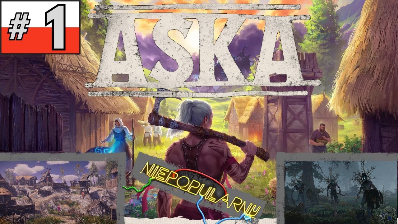 Przetrwać Wikingiem, powolne początki w ASKA #1
