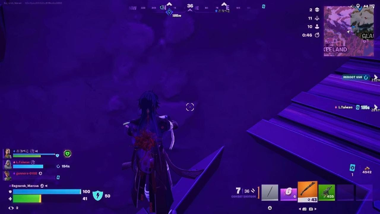 Fortnite_202603 Awesome gameplay dancing have fun firework waiting enemy nearby,Flying team