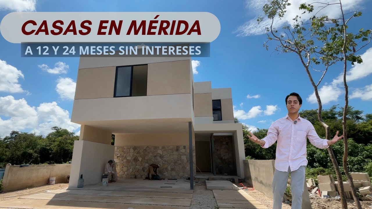 💥 Tu casa en Mérida a 12 o 24 MSI | Proyecto con financiamiento directo 🏠