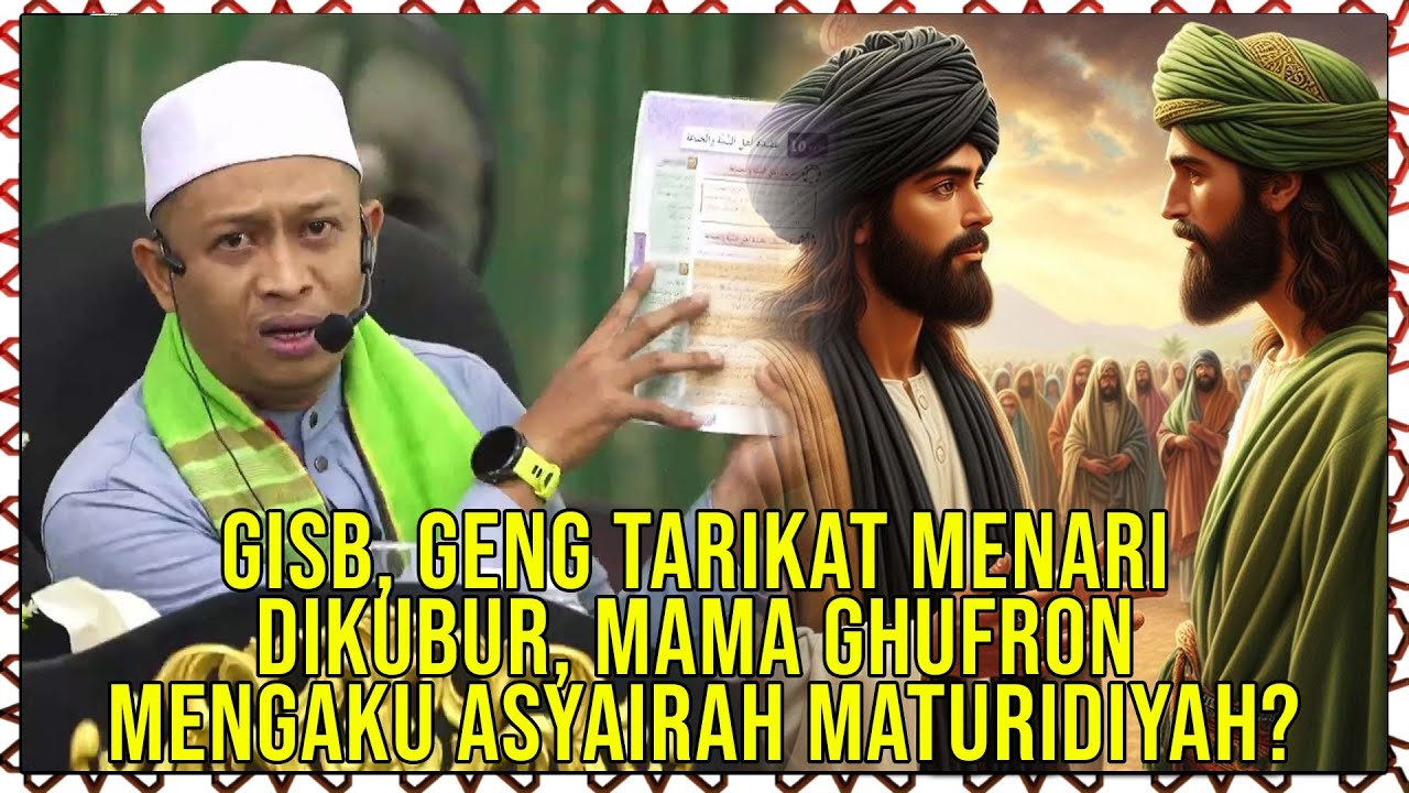 RUU Mufti Wilayah & Persidangan Raja-Raja | GISB, Tarikat Menari Di Kubur  Mengaku Asyairah ?