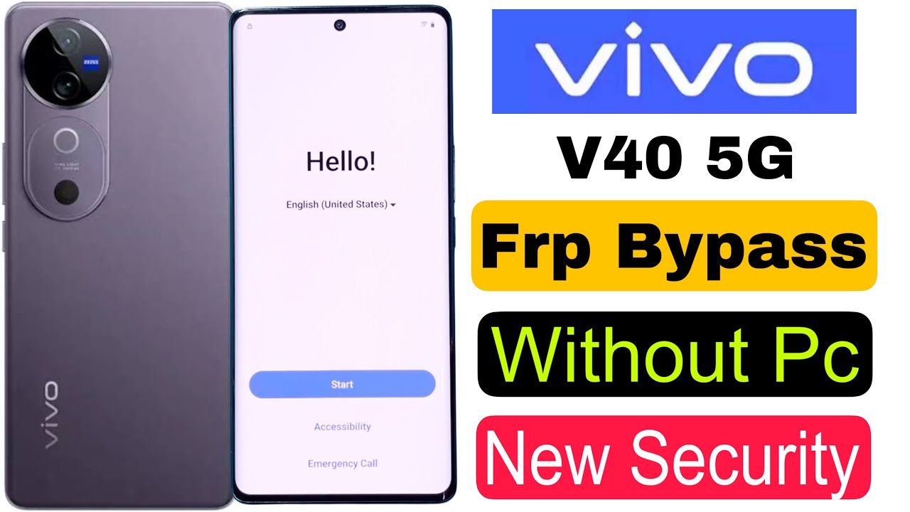 Vivo V40 5G Frp Bypass | Without Pc | Google Account Lock Unlock - Android 15 New Security 2025