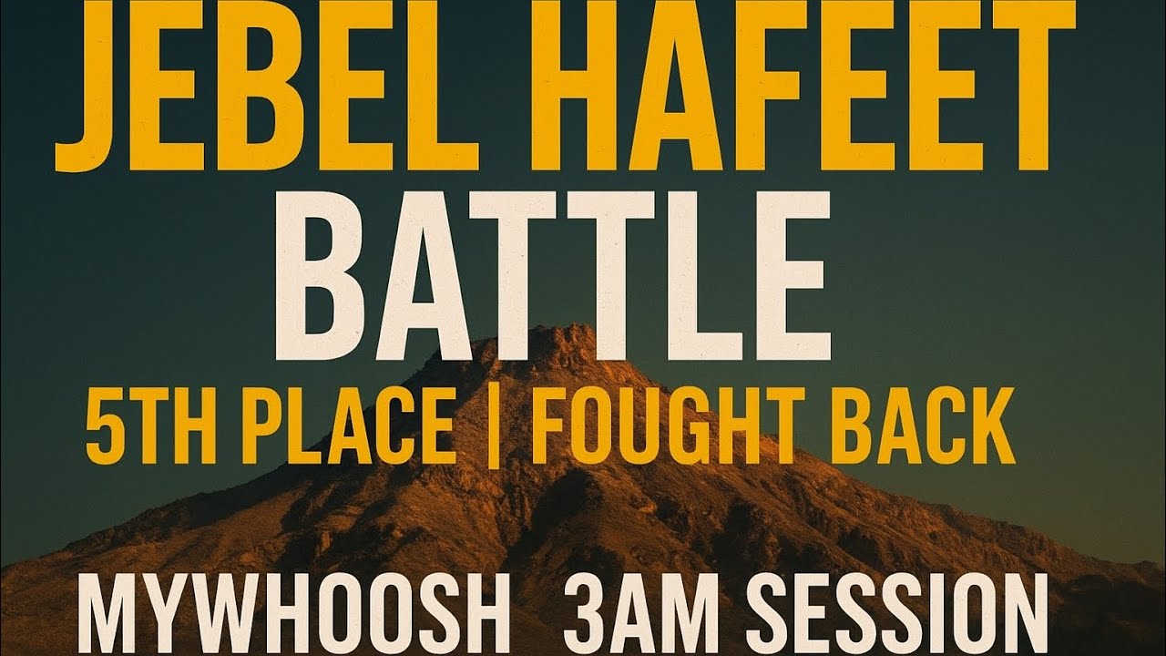 MyWhoosh Arabia | Jebel Hafeet Climb | 5th Place Finish | 3AM Pain Cave Session 🌙🔥