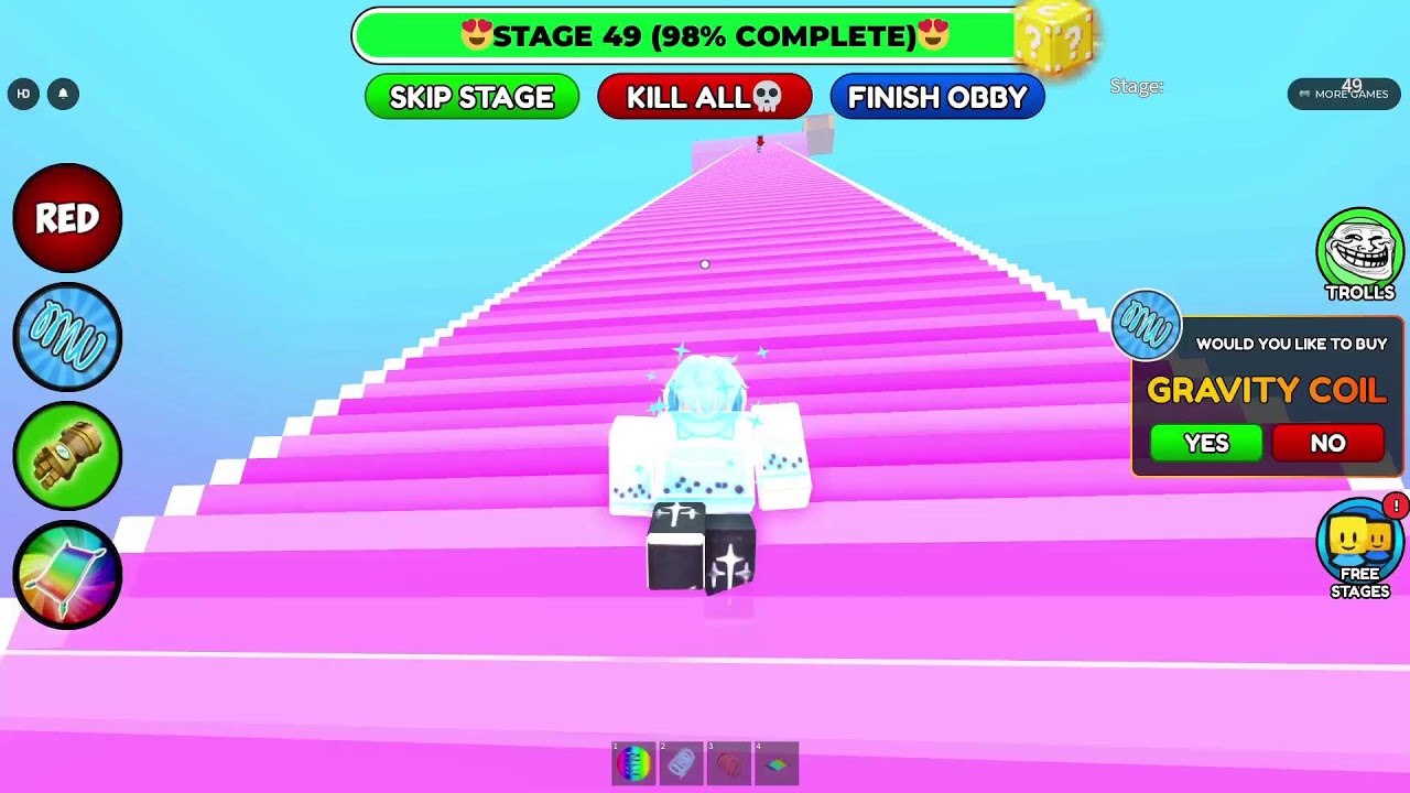 Roblox: Easy Candy Obby🍭❤️ | 🔴LIVE NOW