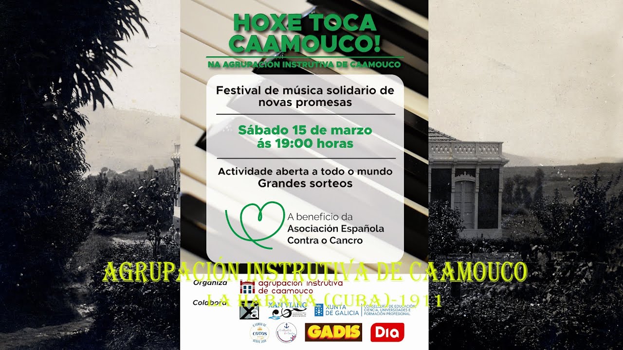 2025 FESTIVAL MUSICAL = HOXE TOCA CAAMOUCO =