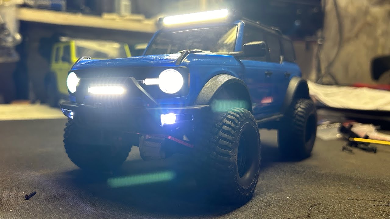 TRX4m Light Bar Kit - Install & Test
