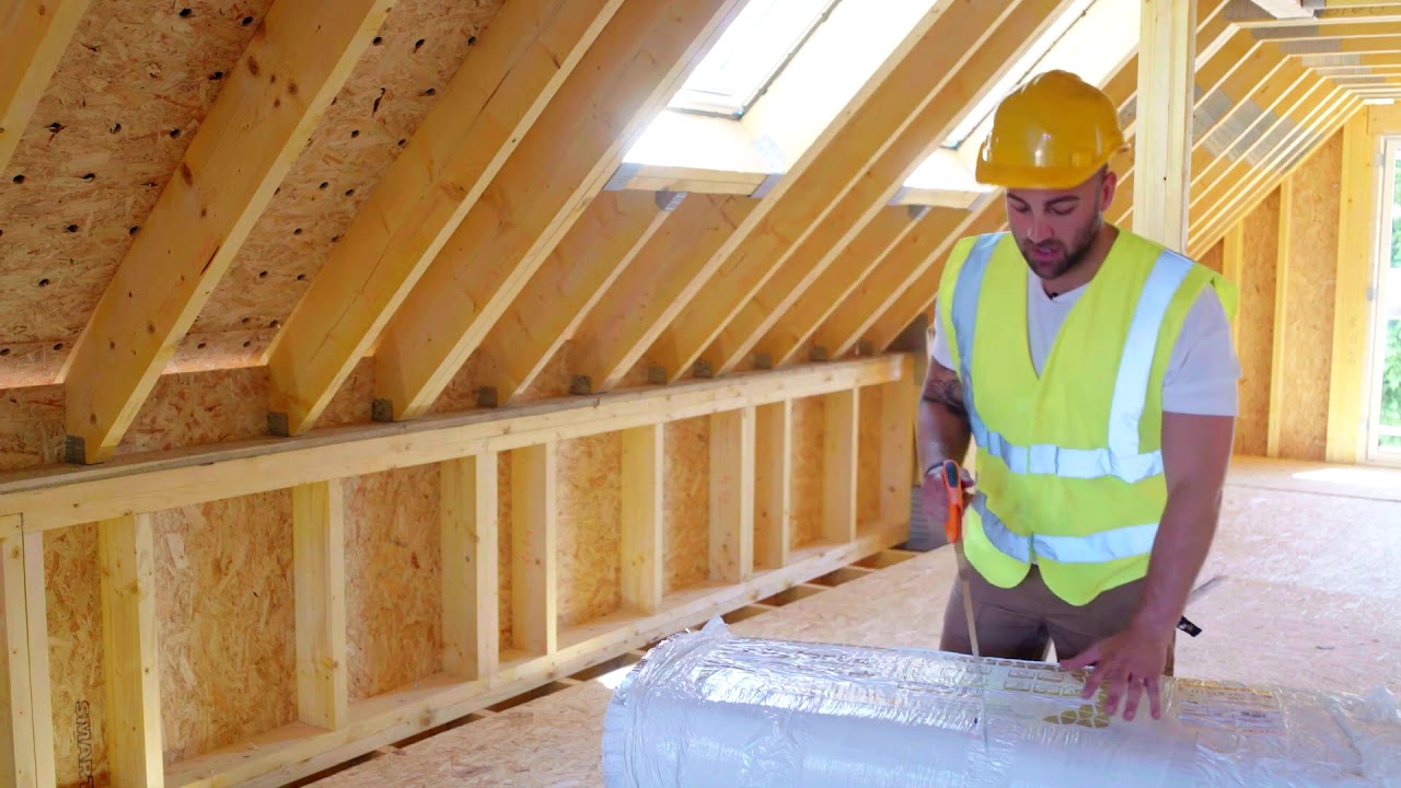 How to insulate a pitched roof with HYBRIS insulation