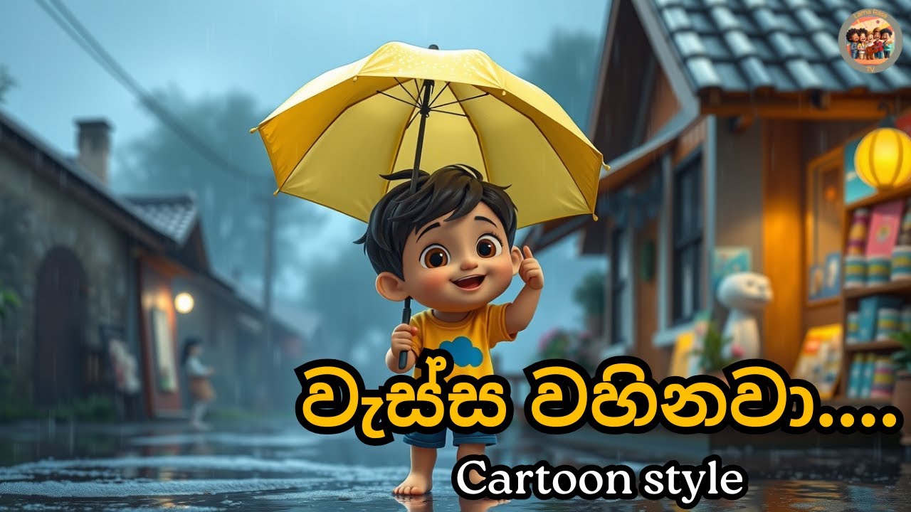 වැස්ස වහිනවා වහලෙන් වතුර වැටෙනවා | wassa wahinawa song | Sinhala Lama Gee