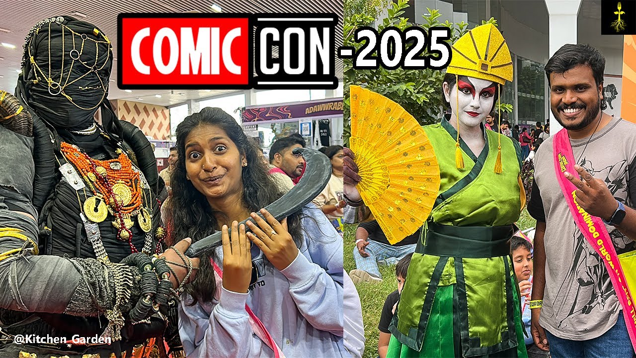 Comic Con India 2025 🇮🇳 #cosplay #comiccon #anime #bangalore