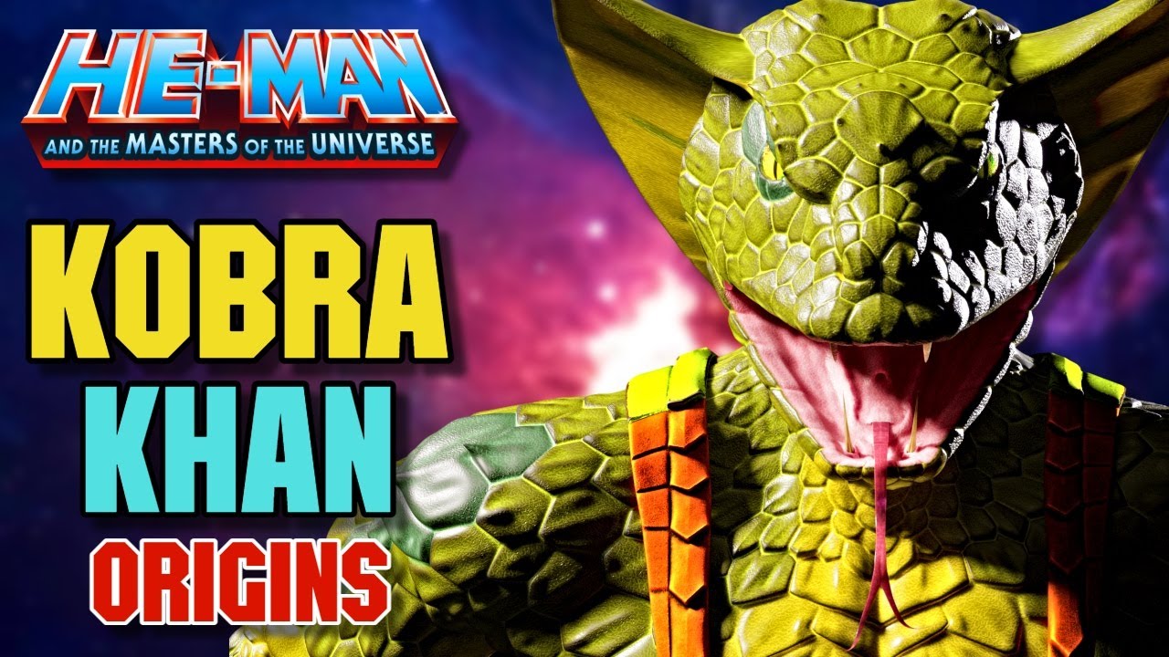 Kobra Khan Origin - This Terrifying He-Man Villain Is Fusion Of A Cobra & Man Who Spits Venomous Gas