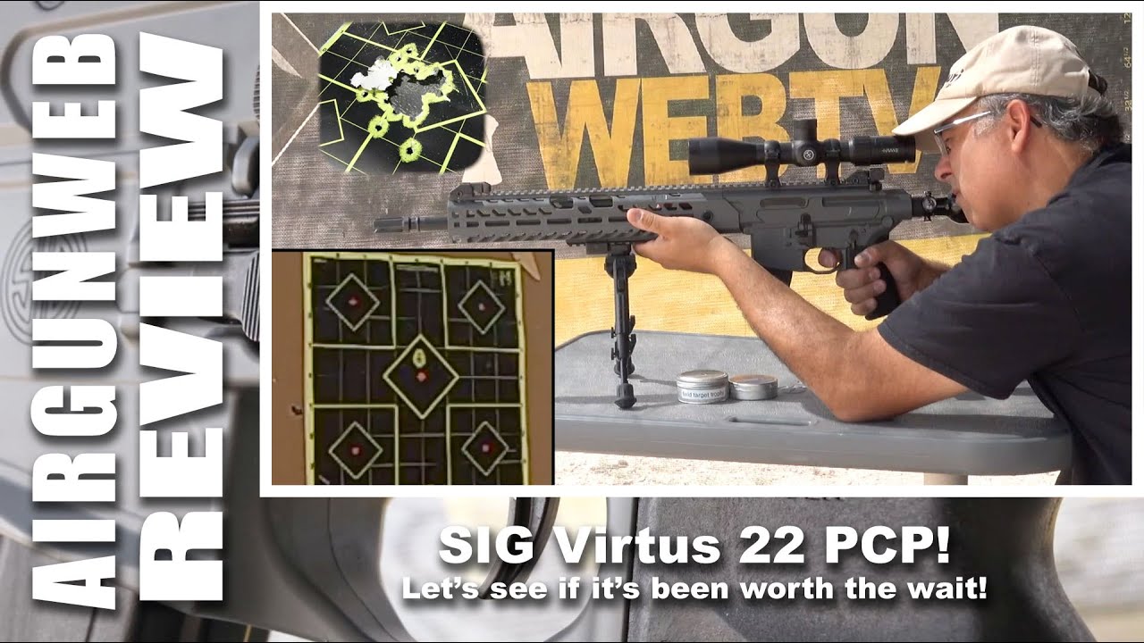 ОБЗОР ПНЕВМАТИЧЕСКОГО ОРУЖИЯ SIG Virtus .22 PCP — стоит ли ждать? Давайте узнаем!