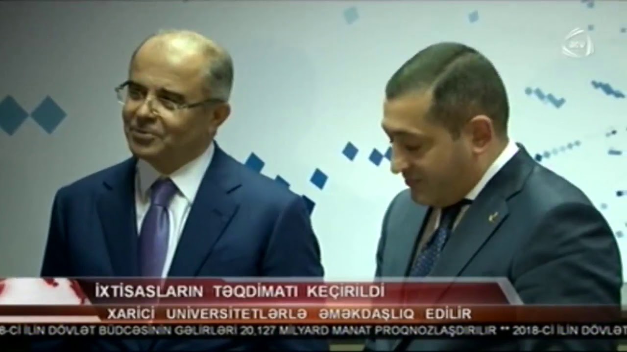 Bədən Tərbiyəsi və İdman Akademiyasında yeni yaradılmış ixtisasların təqdimatı olub ATV