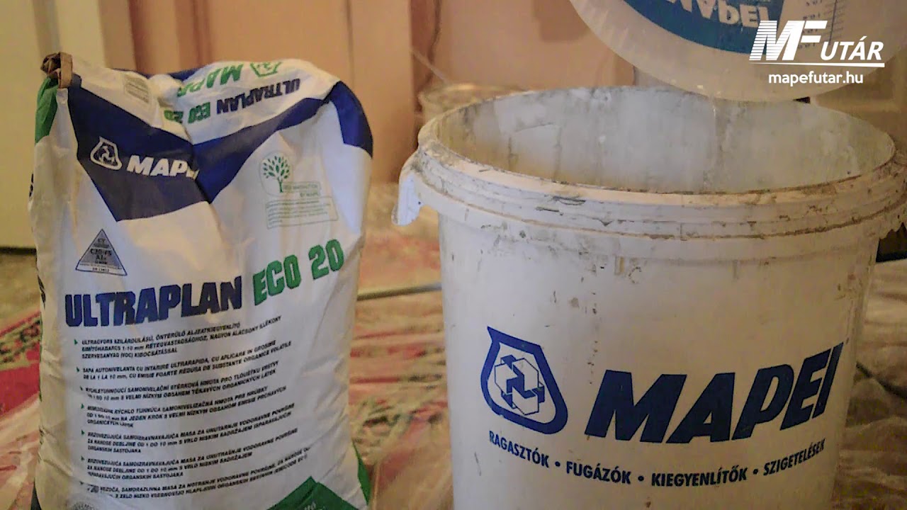 Hogyan k&eacute;sz&iacute;ts&uuml;k elő az aljzatot melegburkol&aacute;s előtt Ultraplan Eco 20-szal?