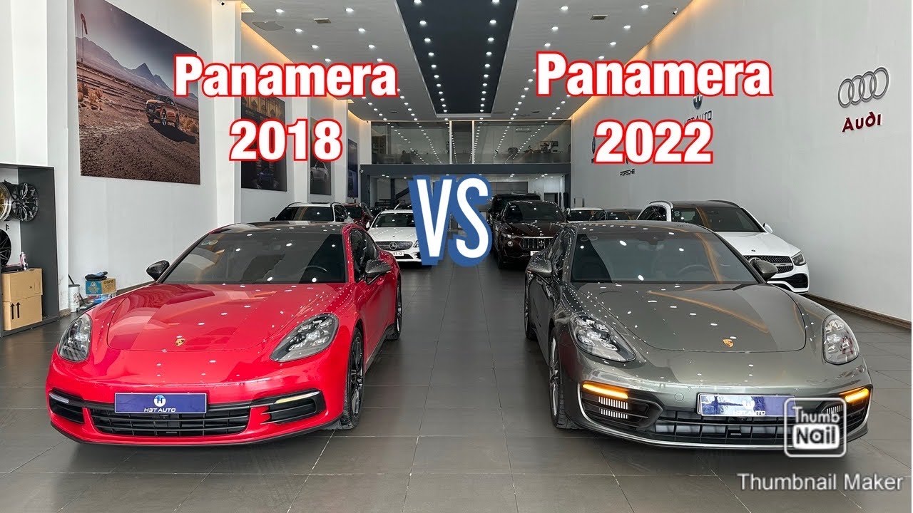 Panamera 2018 vs Panamera 2022 bạn chọn xe nào | H3T Auto