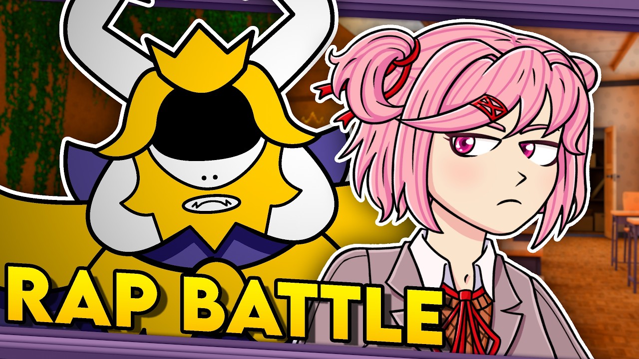 Asgore vs Natsuki - RAP BATTLE! (DGPRB)