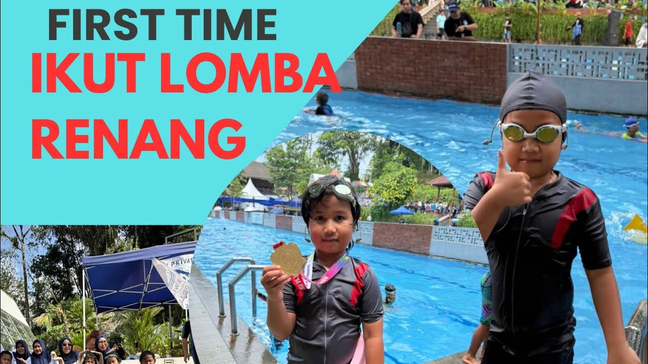 lomba renang di kolam berenang kamandara tasikmalaya