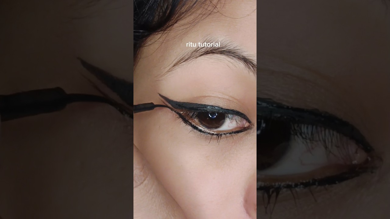 double wing eyeliner tutorial 