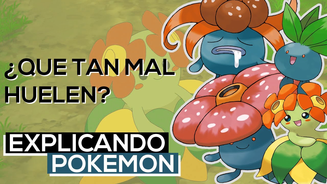 EXPLICANDO POKEMON: #043 Oddish | #044 Gloom | #045 Vileplume | #182 Bellossom