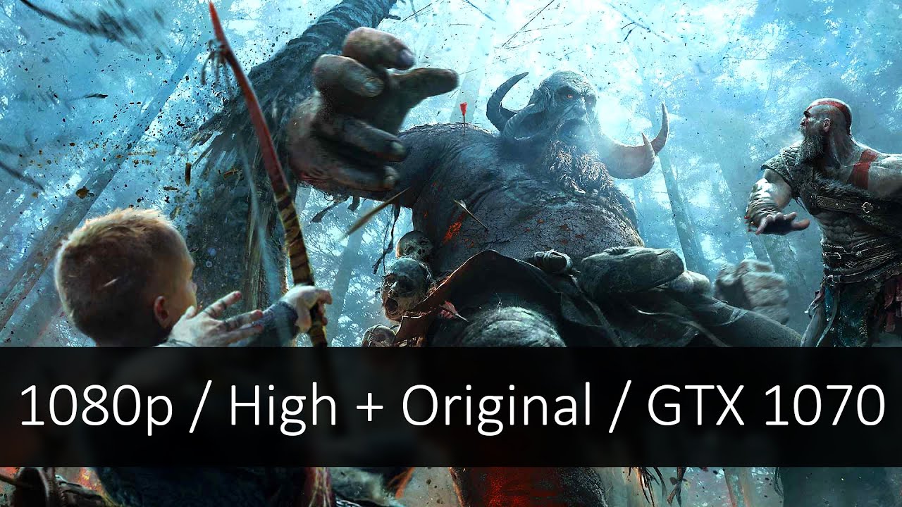 God of War Performance - GTX 1070 + i5-4690