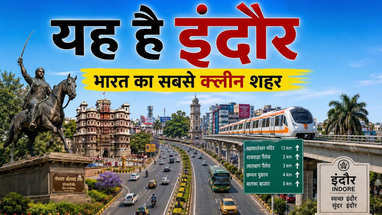 🇮🇳 INDORE | The Cleanest City of India | Full Hindi Documentary | Rastogi Yatra