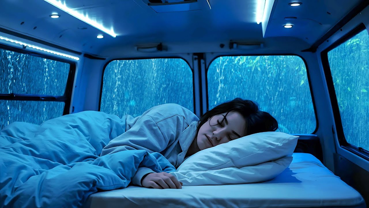 Car Rain Sounds for Sleep 🚗 Soothing Ambience for Falling Asleep Fast & Deep