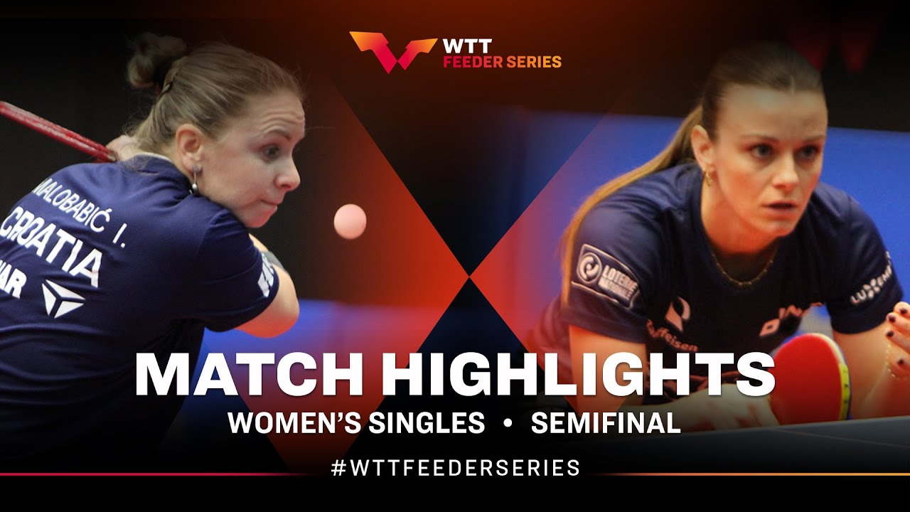 Ivana Malobabic vs Sarah De Nutte | WS SF | WTT Feeder Beirut 2024