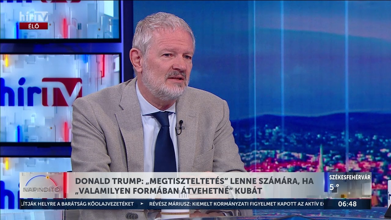 Donald Trump több alkalommal is beszélt már Kuba „átvételéről” - HírTV