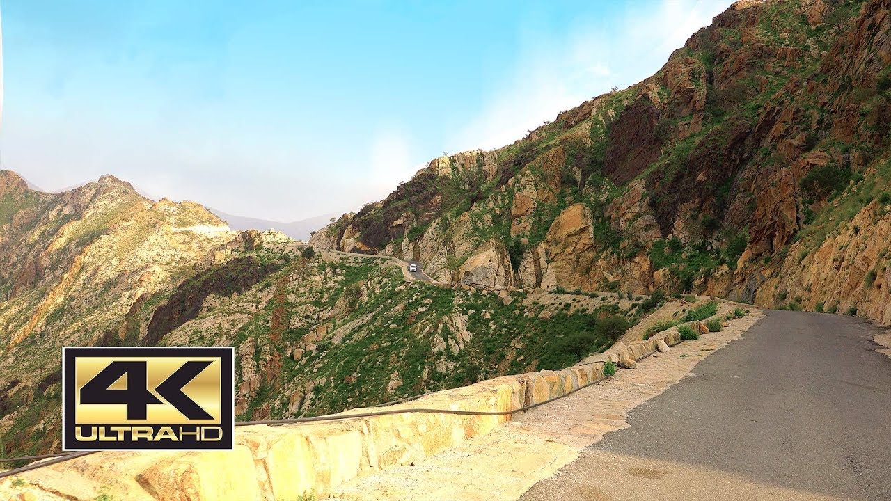 الطبيعة الخلابة في عقبة آل الزارية (دقة عالية)