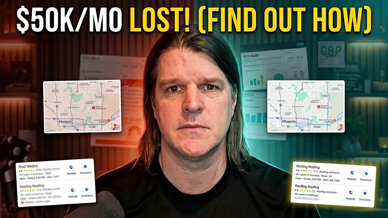 Roofer SEO: This Contractor Has No Idea He's Losing $50k a Month