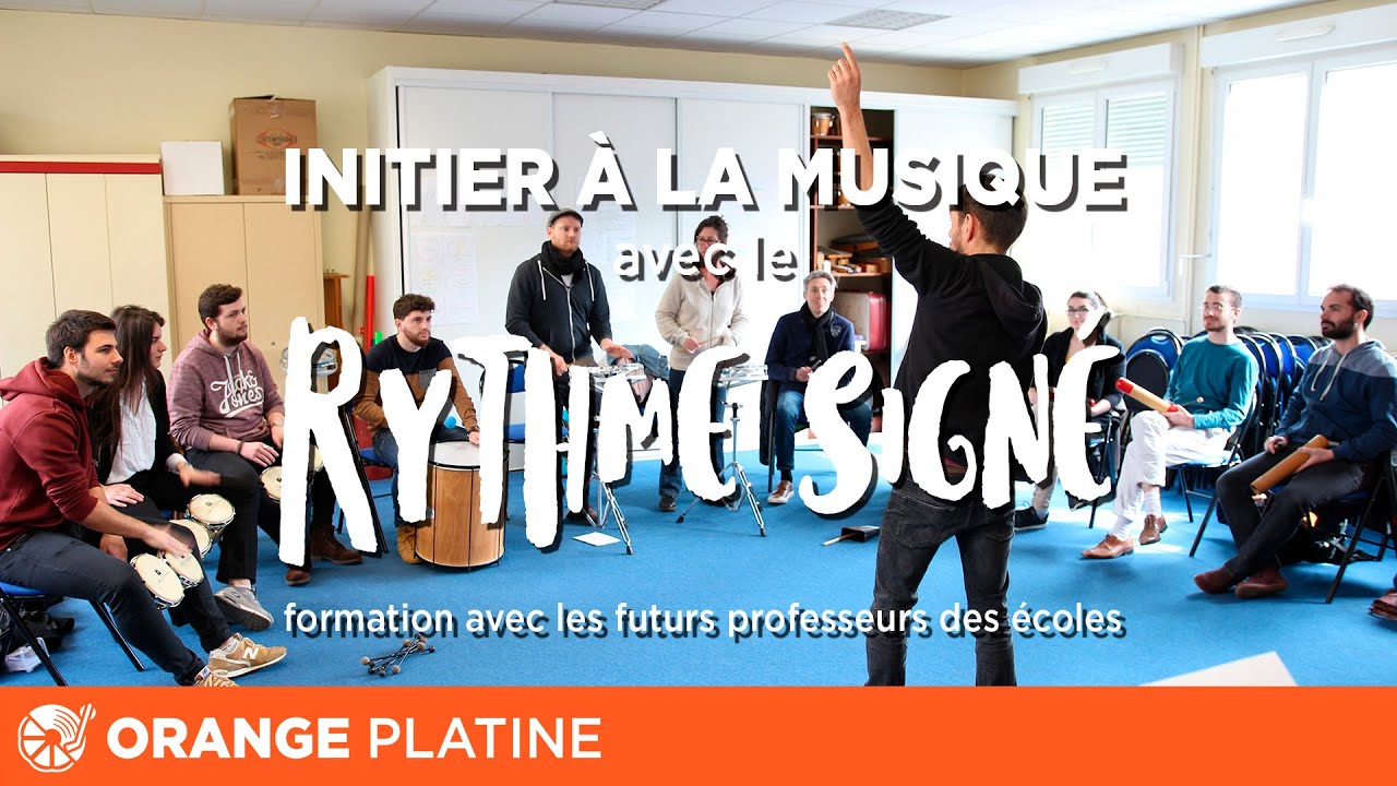 Initier à la musique avec le Rythme Signé | Orange Platine
