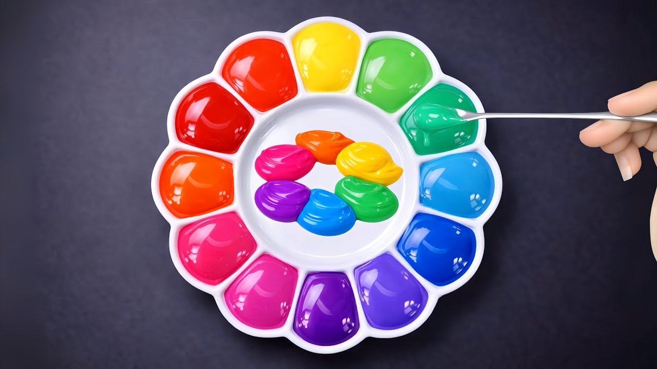 How to Only 6 Primary Colors = Unlimited NEW Colors! So Satisfying!✨