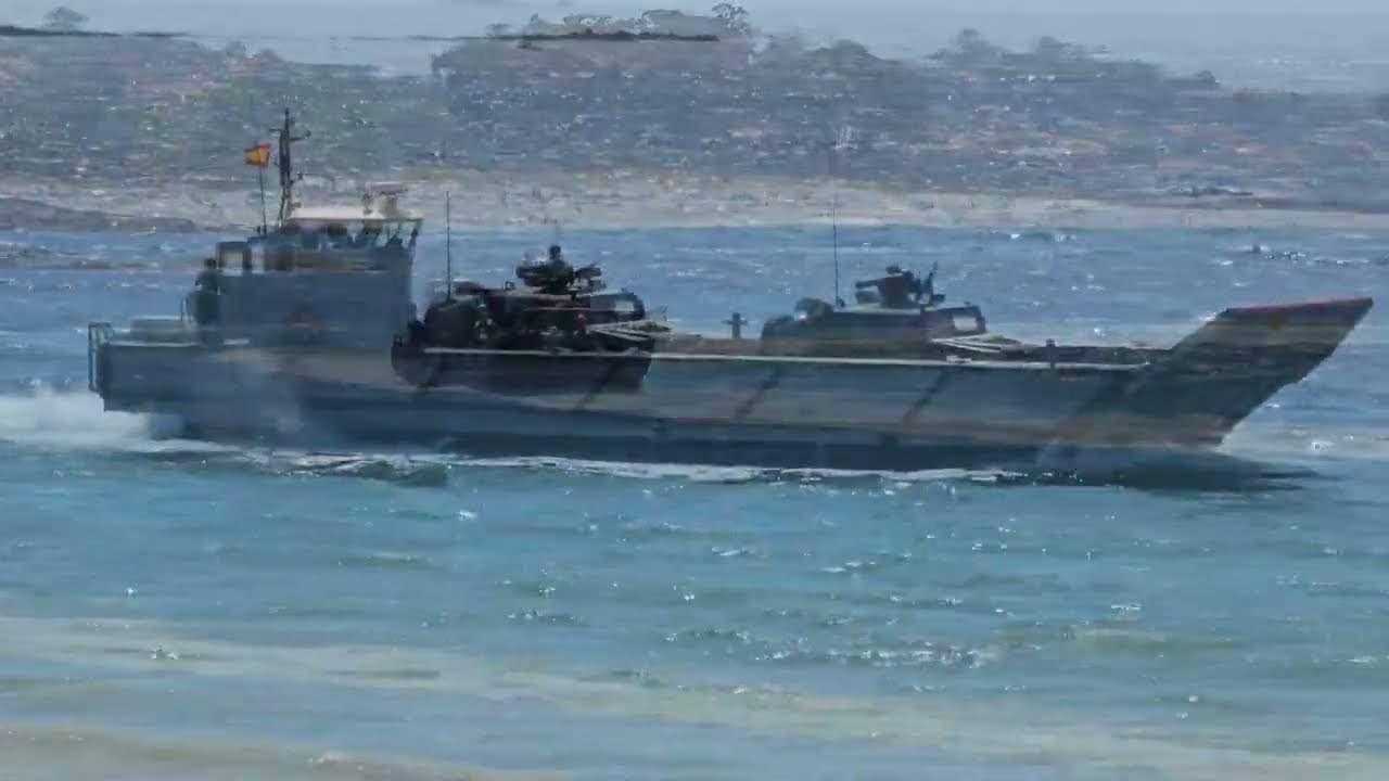 Desembarco Armada Española en Vigo 4K