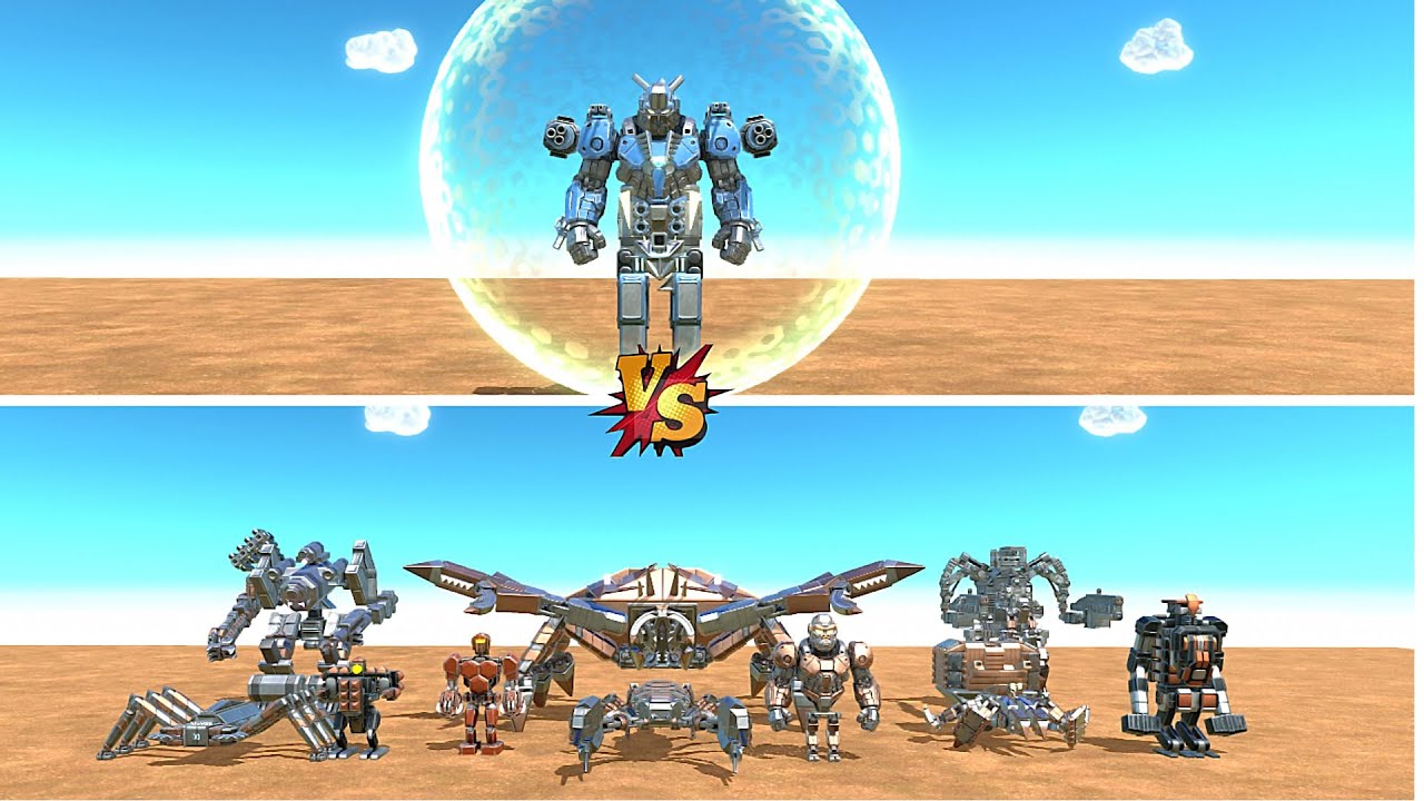 GIGATRON VS  Units - Age of Warbots