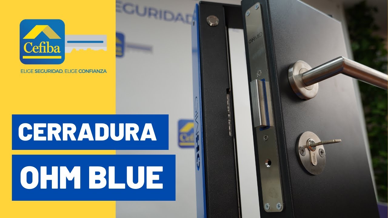 Descubre la CERRADURA OHMBLUE DE OHMIO  🔒Aumenta la SEGURIDAD en la COMUNIDAD🔒