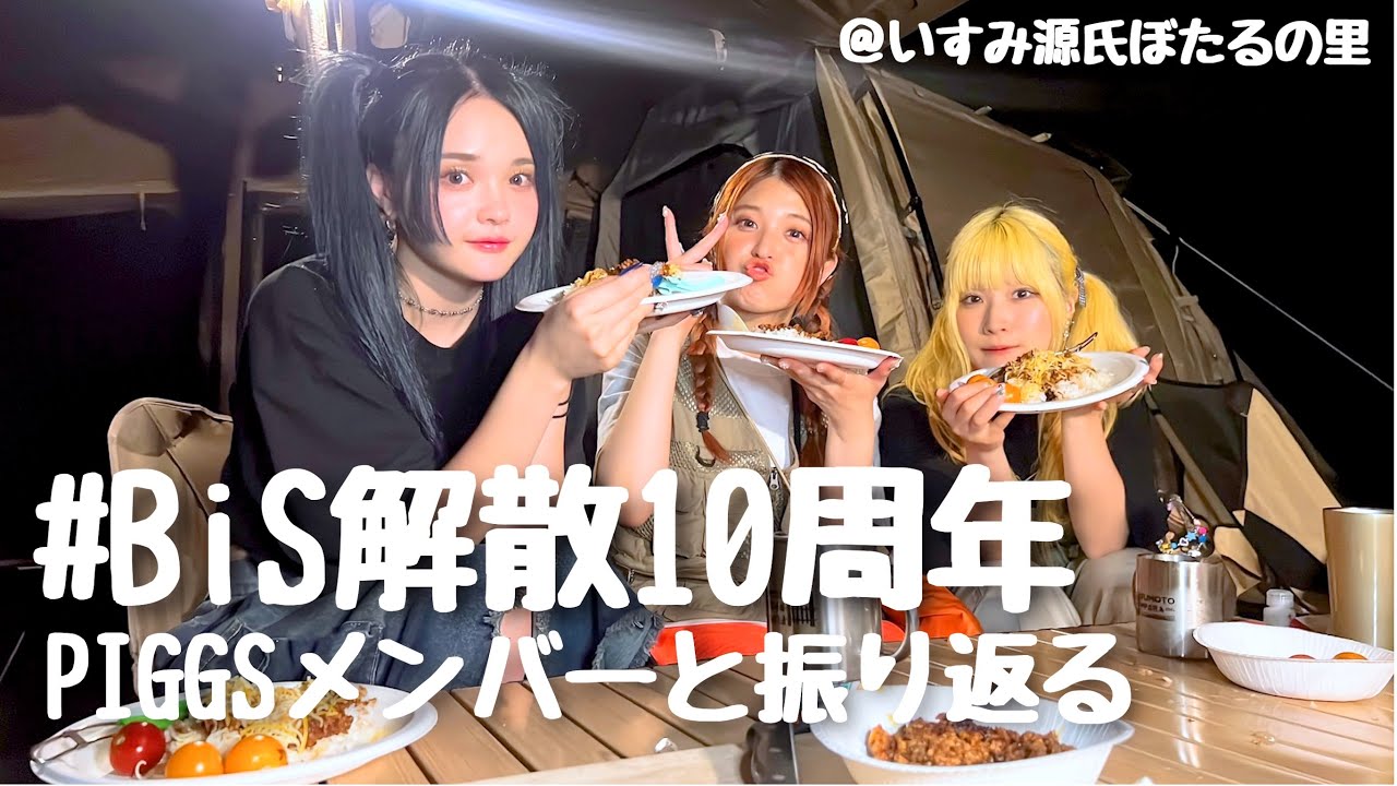 夏キャンプ！BiS解散10周年のライブについて振り返ったよ。【いすみ源氏ぼたるの里 前編】