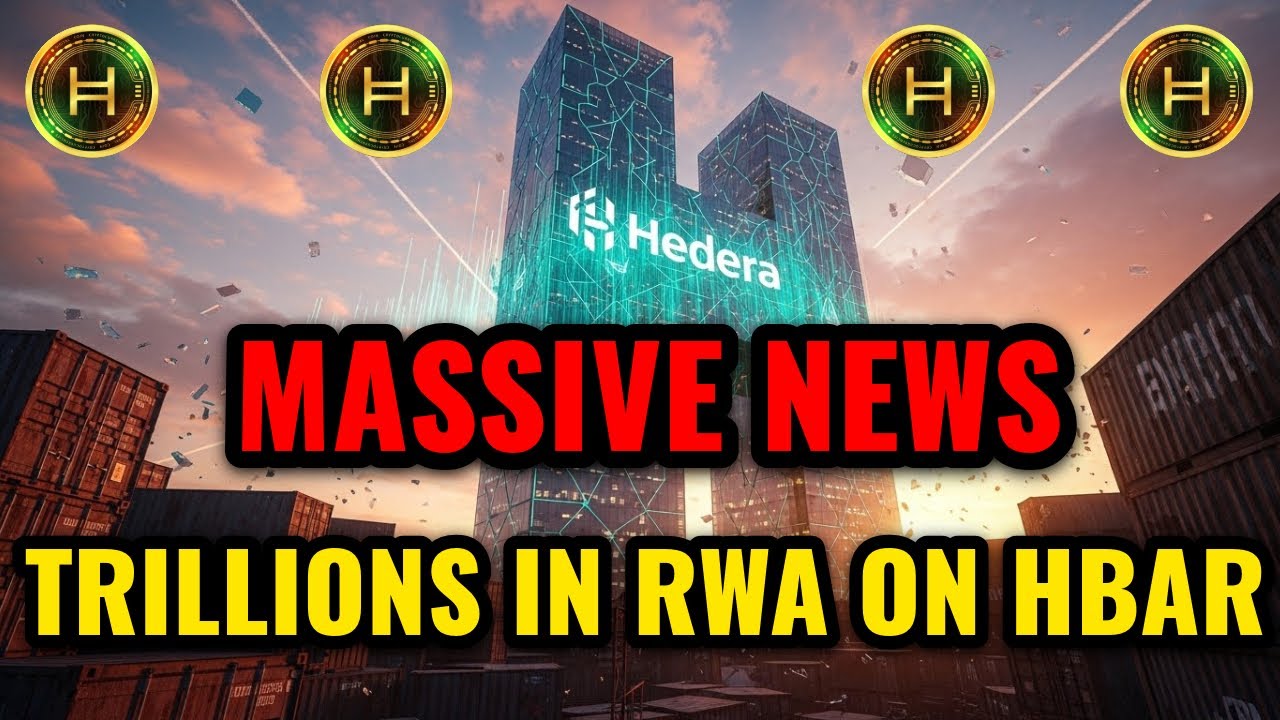 🔥$10 HBAR: Hedera откроет триллионы в токенизации реальных активов, начиная с 2027 года!