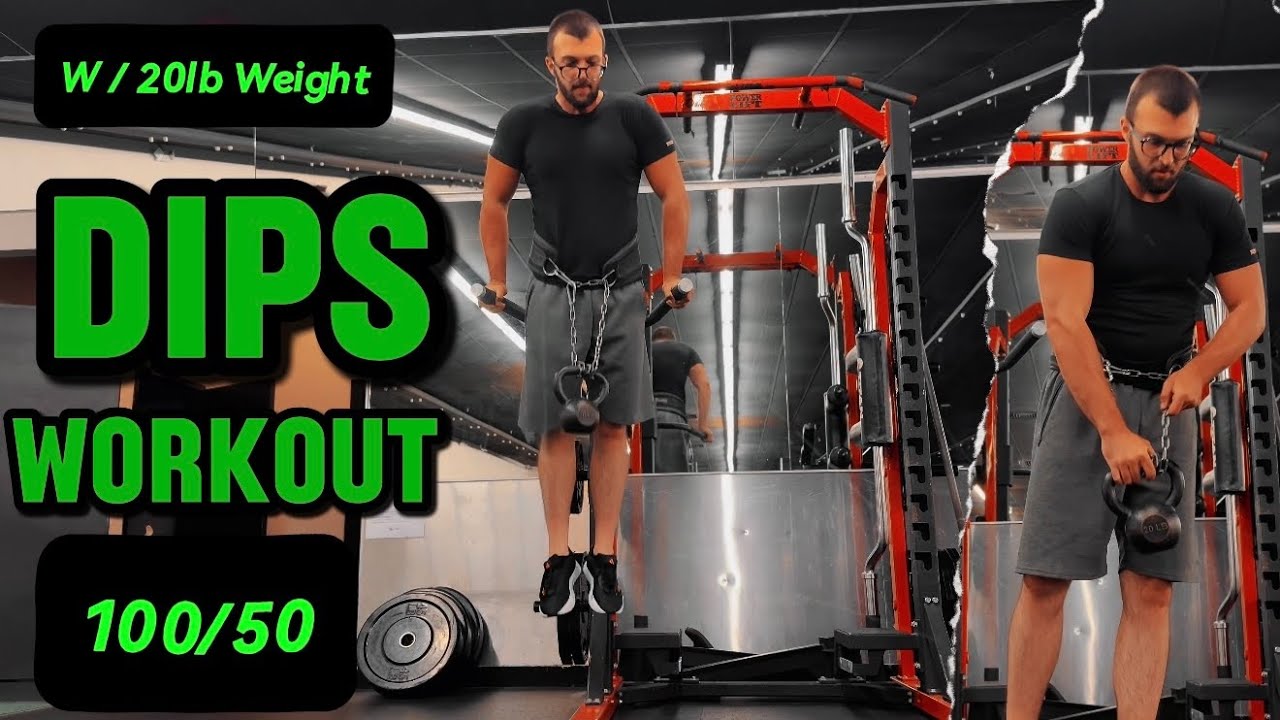 How To Increase Your Dips: 100/50 Weighted Pyramid (Full Breakdown & Results)