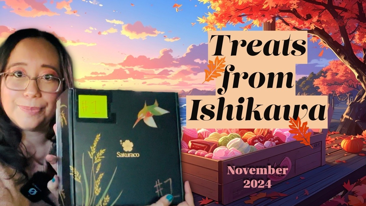 November 2024 Sakuraco Unboxing 🍵 Trying Japanese Snacks