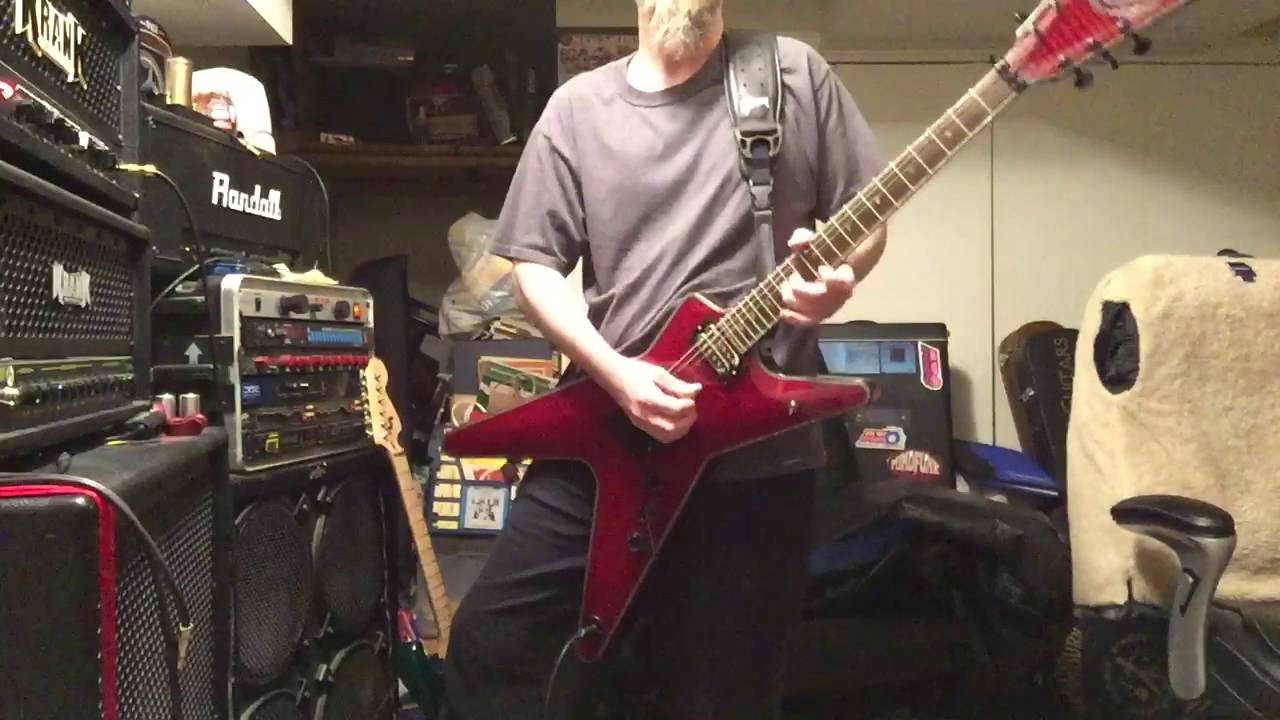 Dimebag Darrell Dean ml played through a KRANK amp