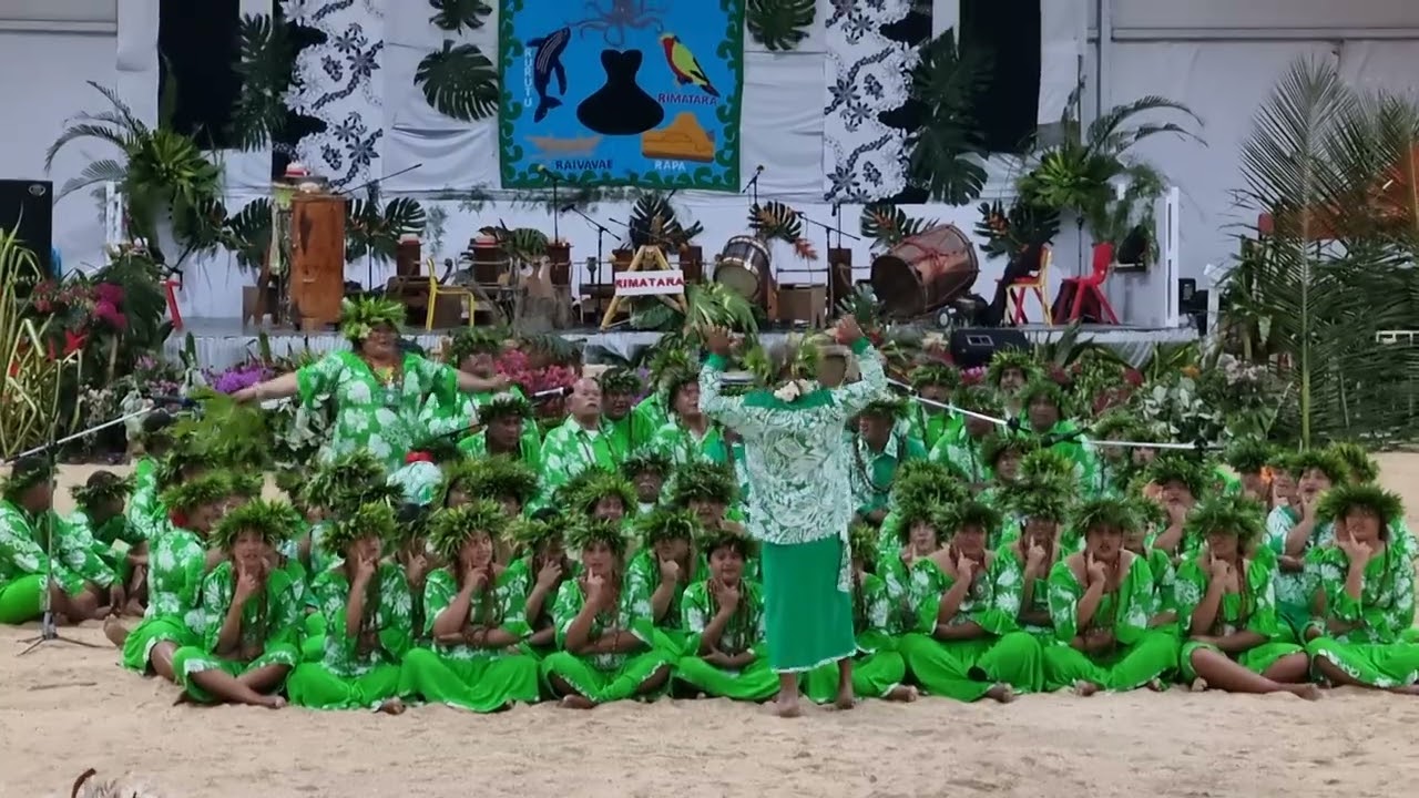 Raivavae 💚  (Himene Tumu) Festival des AUSTRALES 2022