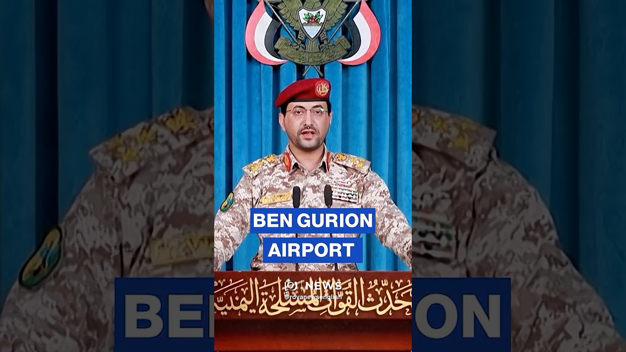Houthis claim strike on Ben Gurion Airport near Tel Aviv