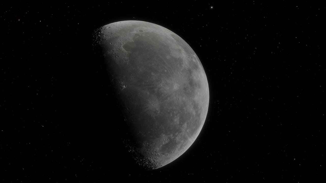 8K VR Space Flight — Moon Orbit, Earth Flyby & Return