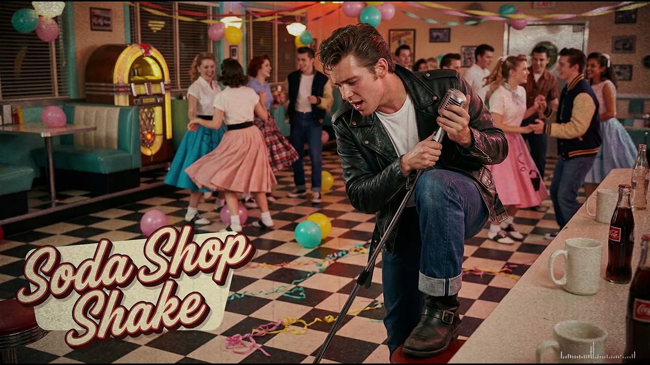 Soda Shop Shake (Original 1950s Rockabilly) | Upbeat Jukebox Dance
